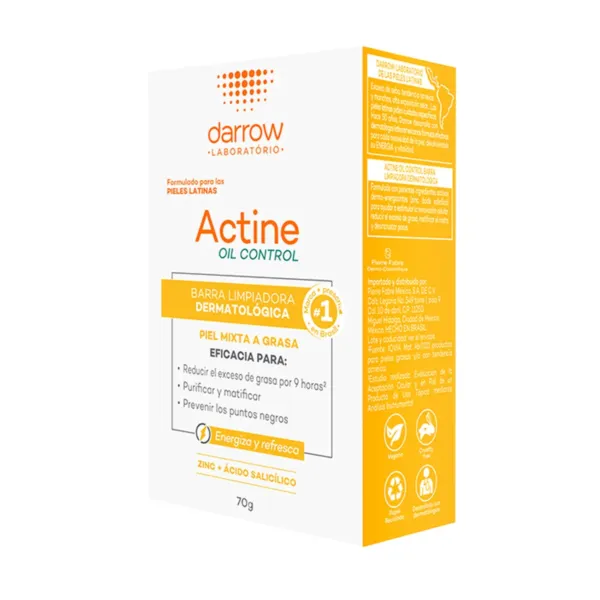 Darrow Actine Oil Control Barra Piel Mixta A Grasa De 70 Mg - Image 2