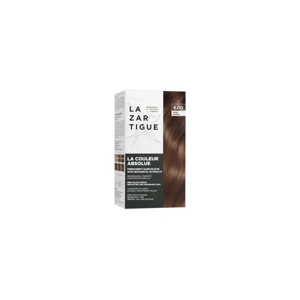 Lazartigue Permanent Haircolour With Botanical Extracts 6.0 Dark Blond