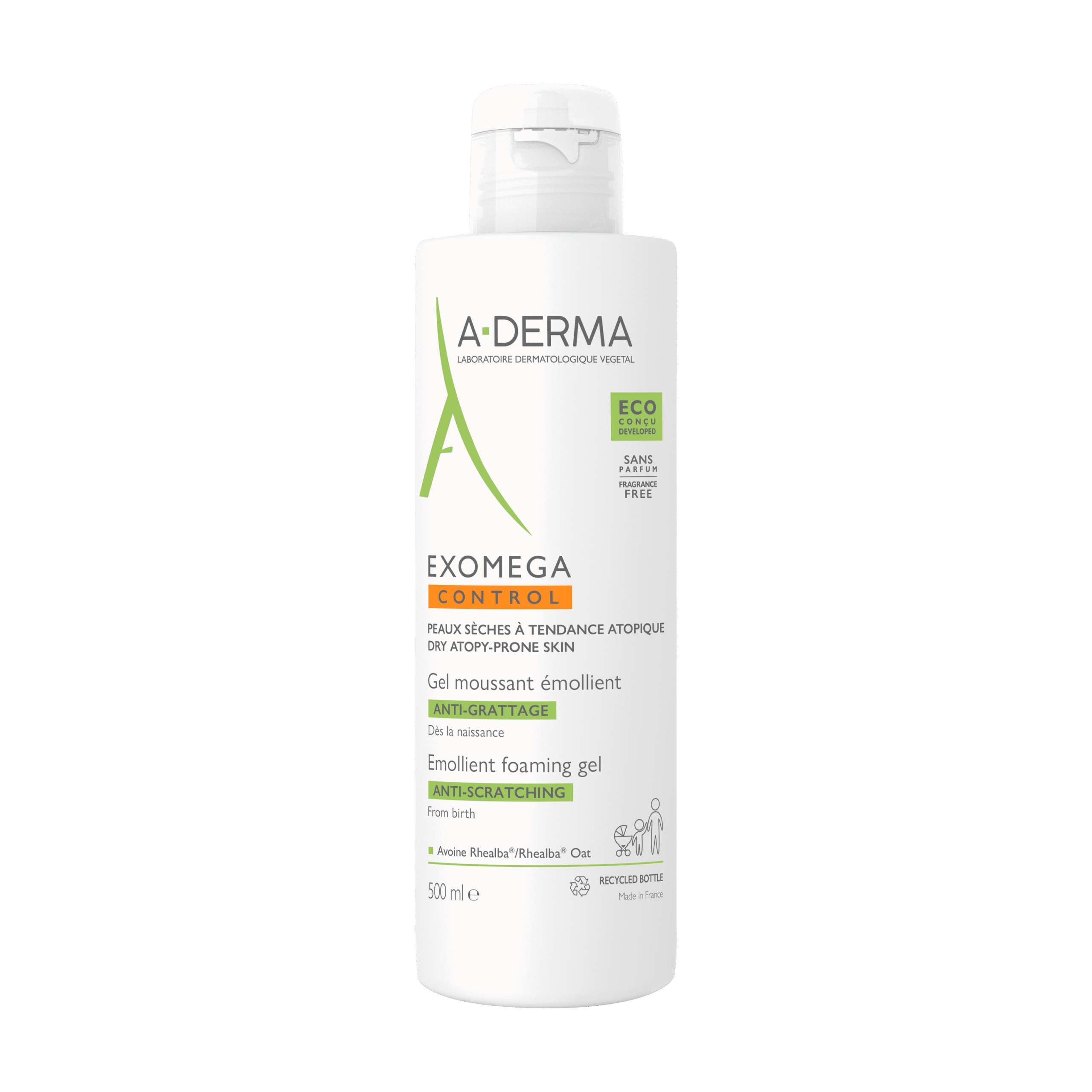 A-Derma Exomega Gel limpiador 500 ml